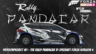 Rally Pandacar V1 M-Sport Fiesta - a Patreongoal Project - Forza Horizon 4 Design | Speedart