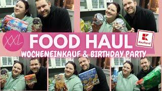 XXL FOOD HAUL| 230€| KAUFLAND| Birthday & weekly shopping| Team CJ