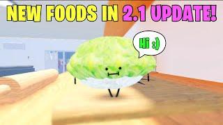 SECRET STAYCATION | NEW FOODS in 2.1 UPDATE!