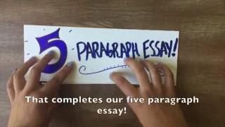 How to write a five paragraph essay?