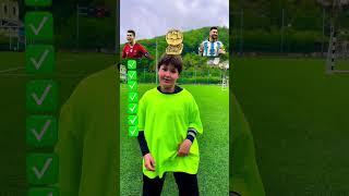 Кого выбираешь ты? #football #shots #футбол #дети #footballshorts #ronaldo #messi #youtube