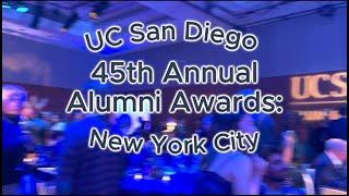 UC San Diego Alumni Awards: Alumni Reflections in New York City