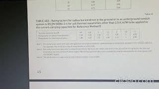 Cable Selection and Sizing Using Cable Table Book