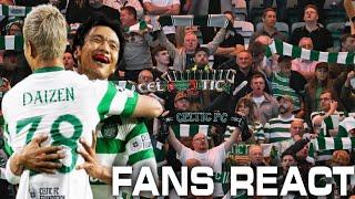 CELTIC FANS REACT TO HISTORIC WIN! CELTIC 5-1 SLOVAN BRATISLAVA | CHAMPIONS LEAGUE