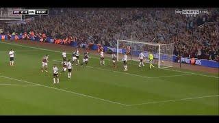 West Ham United vs Manchester United Winston Reid Goal 3-2~~Premier League 2016