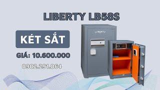 Két sắt Liberty LB58S thương hiệu mỹ thông minh vân tay điện tử