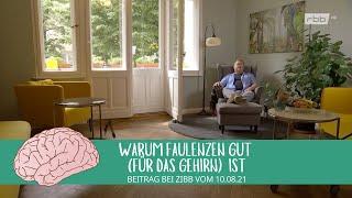 Warum Faulenzen gut (fürs Gehirn) ist - zibb vom 10.08.21