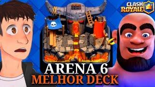 Melhor deck para a arena 6 no Clash Royale (do zero) EP 7