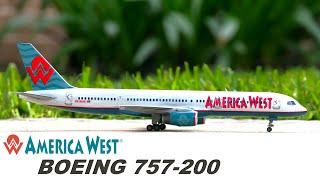 America West - Boeing 757-200 -  Full Build 1:144 Model