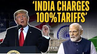 Trump Targets India Over Import Duty In His Speech | Donlad Trump News | Trump Tariffs