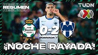 Resumen y goles | Santos 0-2 Monterrey Liga Mx -AP2024 - J7 | TUDN