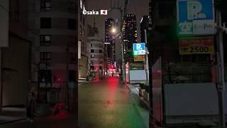 Night Walking Tour Osaka Japan #travel #shortsyoutube #shorts #reels #japan #osaka #japan