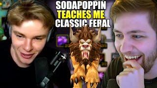 Sodapoppin Teaches Snupy Feral Druid In Classic WoW!