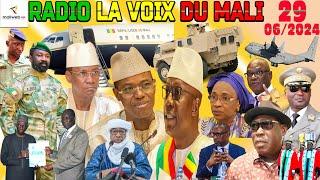 La Revue de Presse de la RADIO LA VOIX DU MALI du 29 JUIN 2024