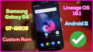 Install Lineage OS 18.1 on Samsung Galaxy S4 GT-I9505 - Custom Rom Android 11