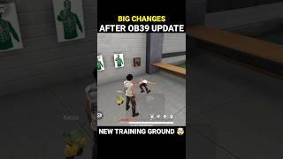 Top 3 Changes After Ob39 Update  Ob39 Update Free Fire | Free Fire Ob38 Update #shorts