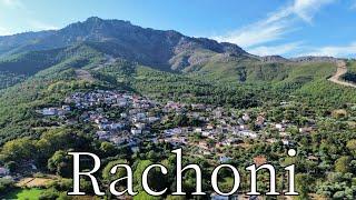 Rachoni, Island Thasos, Greece - by drone [4K]. #greenisland