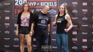 Bellator 200: Anastasia Yankova vs. Kate Jackson Media Day Staredown - MMA Fighting