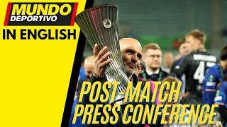 Enzo MARESCA Reacts After WINNING the CONFERENCE League with Chelsea vs Betis