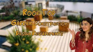 Roof Top Garden Construction & Design Requirements