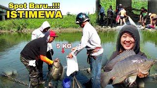 Rejeki Mancing ikan Nila liar dapat banyak langsung di bagikan ke warga china