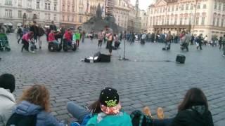 David Owens live @Prague's Old Town's square