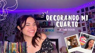 ACOMPÁÑAME A DECORAR MI CUARTO // room tour 