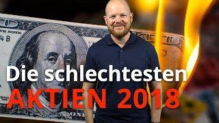 Die 10 schlechtesten „großen“ Aktien der Welt 2018