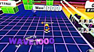 NEW WORLD RECORD in Stumble Guys BLOCK DASH | Wave 1000 (no hacks or mods)