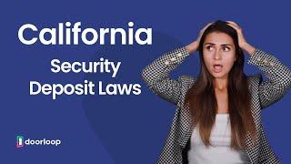 You Guide to California Security Deposit Laws