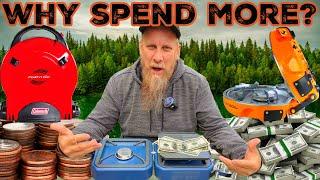 The Best Bang for Your Buck Folding propane Camp Stove in 2024!