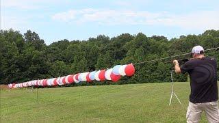 Will a 22lr go through 100 balloons?