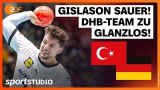 Türkei – Deutschland Highlights | Handball EM-Qualifikation | sportstudio