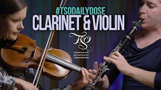 #TSODailyDose Clarinet & Violin, FUCHS Duo, Op. 14 No. 1