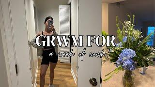 GRWM- RN work week edition!