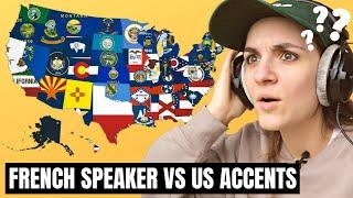 Native French Speaker VS US Accents Challenge | Can I understand YOUR ENGLISH ACCENTS? Part 2 