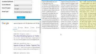 Twitter Email Extractor/Scraper