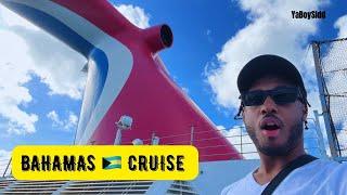 I WENT TO THE BAHAMAS! | Carnival Cruise | VLOG | My First Cruise | YABOYSIDD