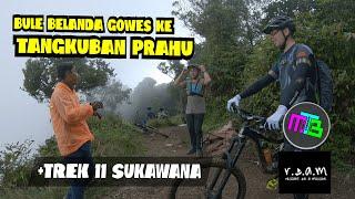 Mountain Bike Guide in Bandung - MTB Riding with a Foreigner from Netherlands at Trek 11 Sukawana