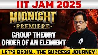 IIT JAM 2025: Group Theory - Order of an Element for IIT JAM | IIT JAM Mathematics 2025 | PW