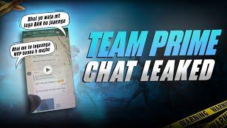 TEAM PRIME H@CKING CHATS LEAKED EXPOSED | BGIS SEMI
