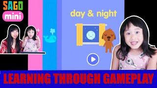 Sago Mini School Day and Night! Family fun learning for kids with Ella and Mommy