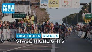 Highlights - Stage 5 - #ParisNice 2023