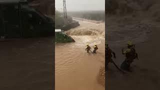 LA DANA EN VALENCIA: el rescate de conductores en Ribera Alta