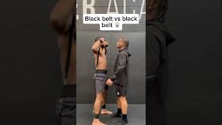 Black belt vs black belt