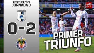 RESUMEN: GALLOS 0-2 CHIVAS | PRIMERA VICTORIA DEL REBAÑO | JORNADA 3 | LIGA MX