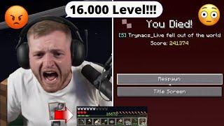 16.000 Level durch brutalen Fail in Minecraft verloren