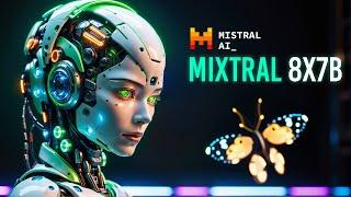New AI MIXTRAL 8x7B Beats Llama 2 and GPT 3.5
