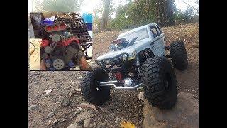 DarkDragonWing V8 engine in Axial Wraith Part 1: Assembly of Engine.
