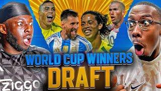 ULTIMATE WORLD CUP WINNERS DRAFT was MAD 